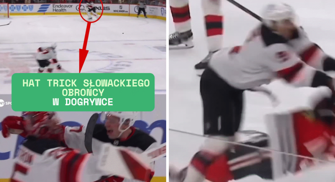 Raport z NHL. Hat trick słowackiego obrońcy i zero jedynkowi Rangers. Hokej