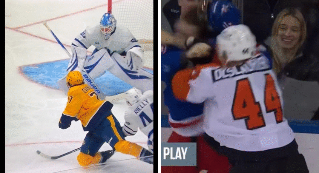 Raport z NHL: Lew kontra samobój. Ewangelia według Luke’a. Hokej