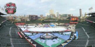 Hokej Winter Classic Wirgley Field