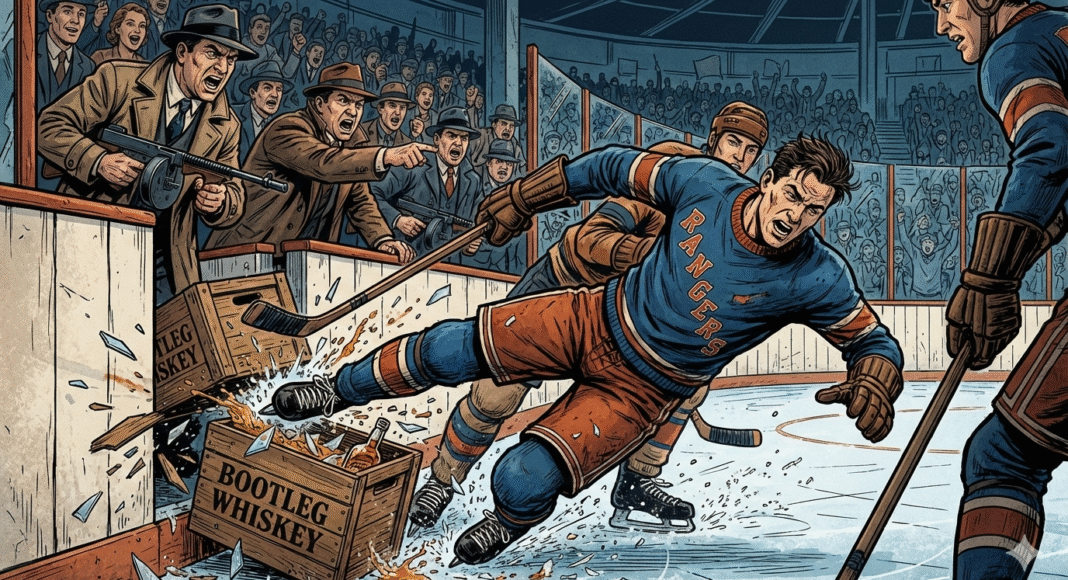 Król bimbrowników w NHL. Brudna historia hokeja w USA