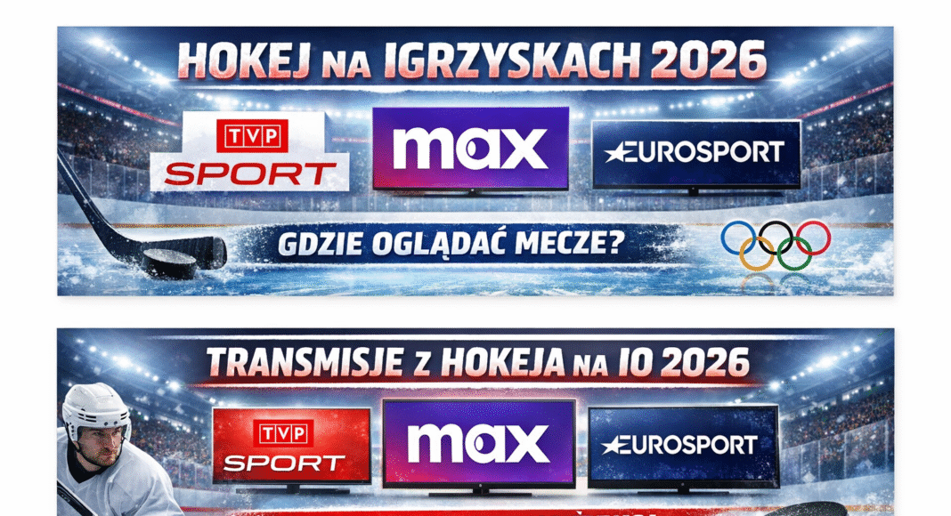 Transmisje z hokeja na IO! Kto komentuje? TVP, HBO Max i Eurosport