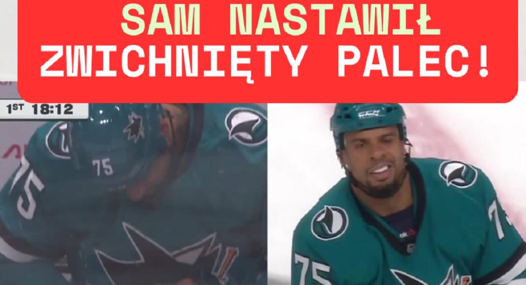 Raport z NHL: Pierwszy awans do play-off. Sam nastawił zwichnięty palec!