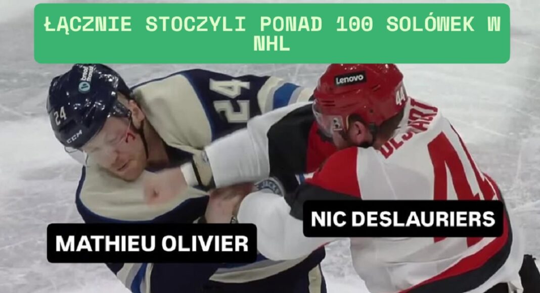 Raport z NHL. Łącznie stoczyli ponad 100 solówek w NHL. Znowu się zmierzyli!