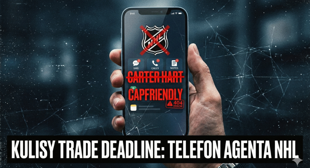 Zajrzeliśmy do telefonu agenta NHL podczas Trade Deadline. Tak wyglądało szaleństwo