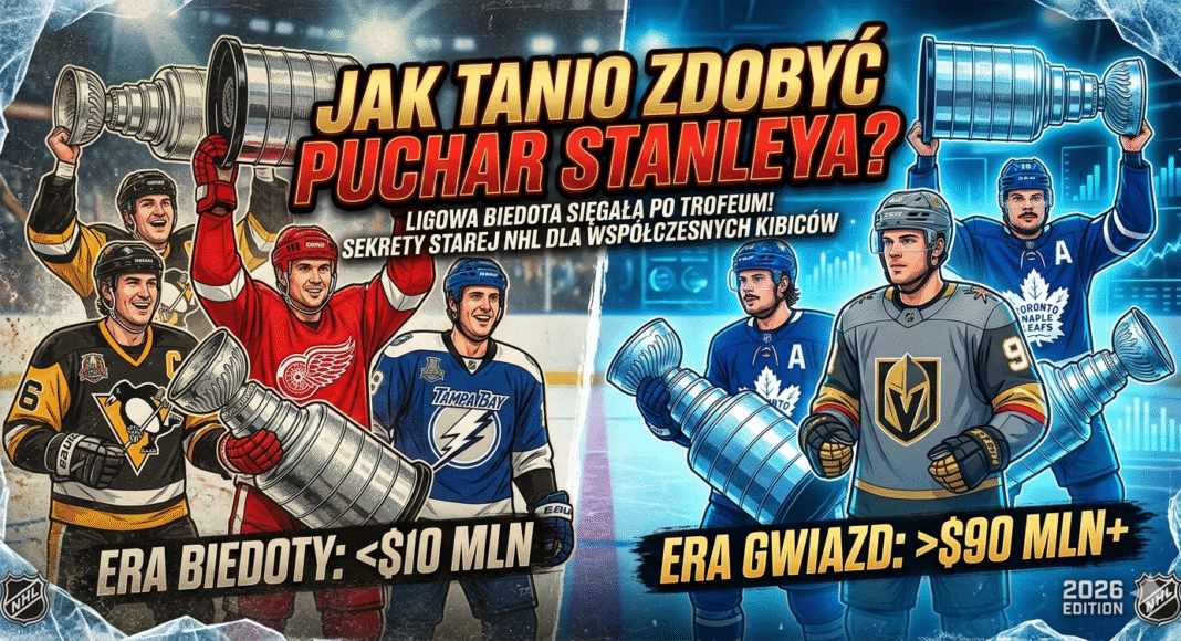 Jak zdobyć Puchar Stanleya za drobne? Ligowa biedota już wygrywała w NHL!