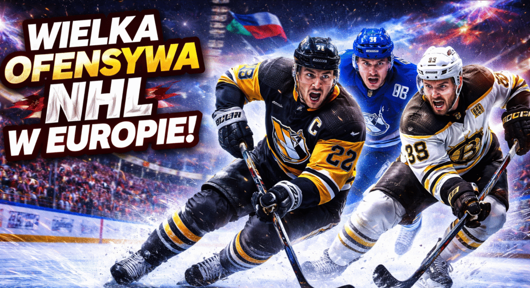 Radio NHL 250. Wielka ofensywa ligi w Europie! Gwiazdy pękają na finiszu sezonu