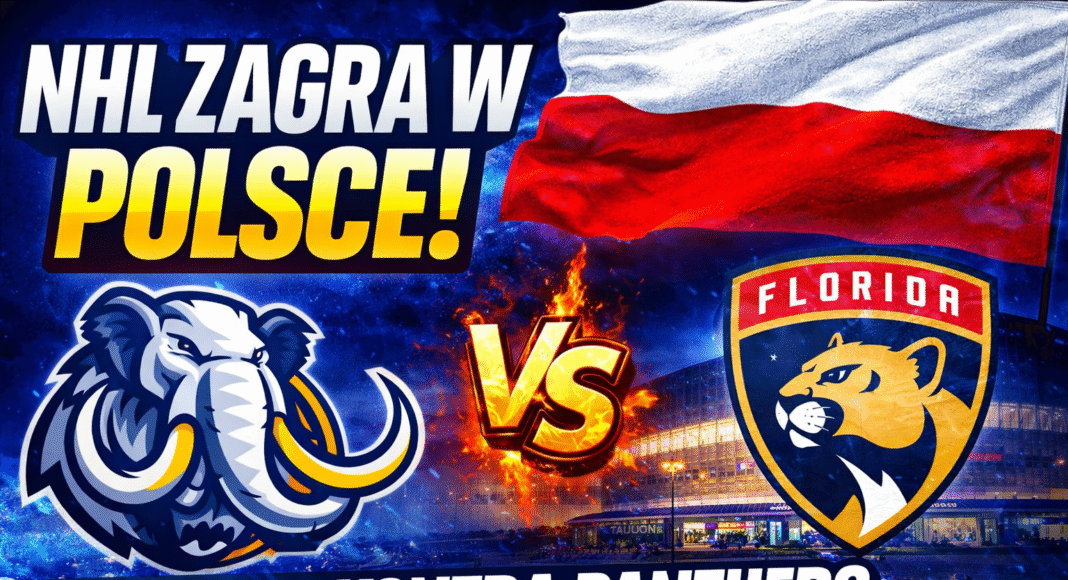 NHL ZAGRA W POLSCE! Najmłodsze dziecko kontra mistrzowie w Krakowie!