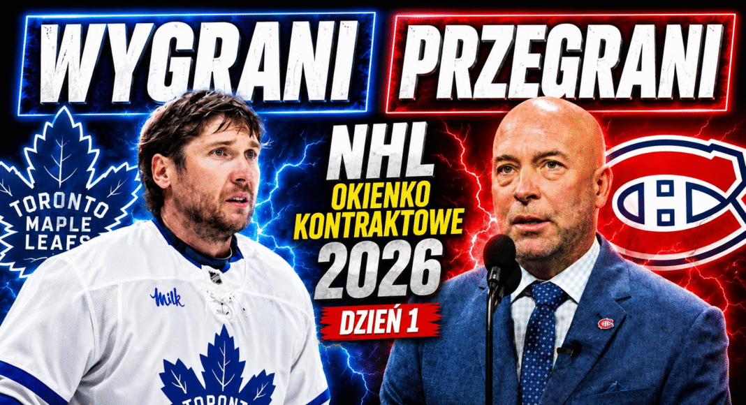Wygrani i przegrani okienka kontraktowego w NHL! Szalony pierwszy dzień