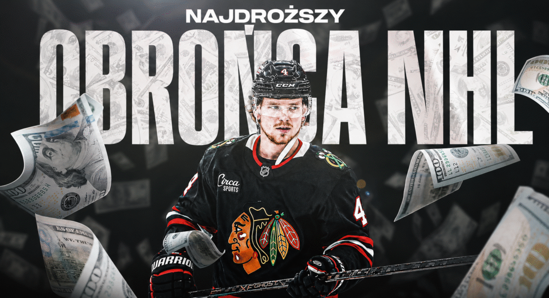 Nie zgadłbyś kto to! Nowy najlepiej zarabiający obrońca w NHL