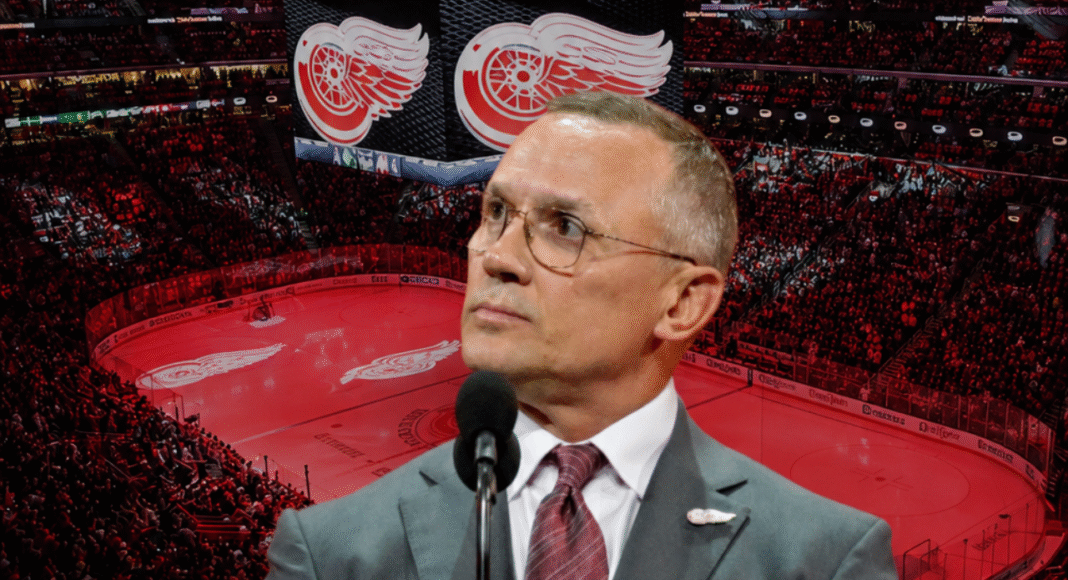 Larkin załatwił Yzermana. Stevie Y odchodzi! Koniec wielkiego planu