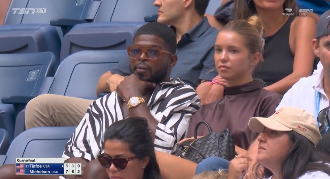 P.K. Subban przyłapany na US Open. Tajemnicza kobieta i gorący pocałunek