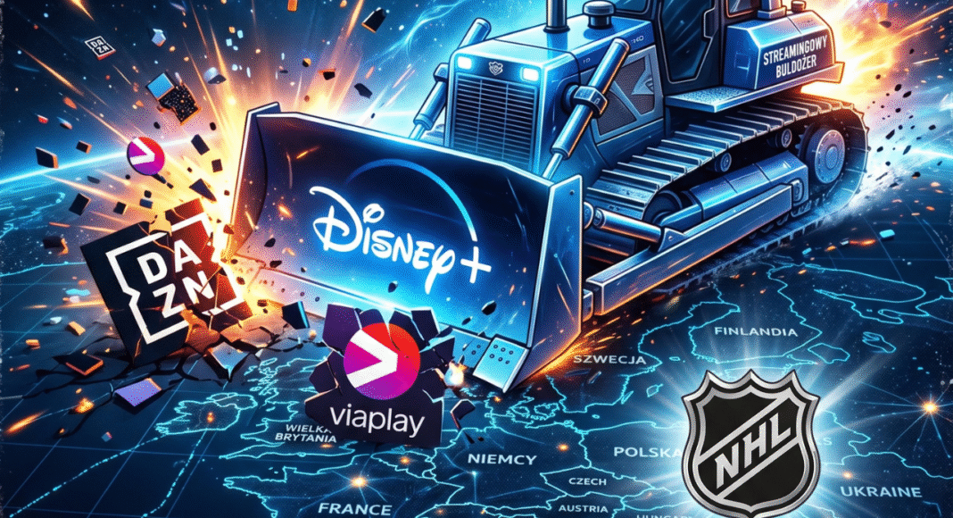 Potężna zmiana praw telewizyjnych do NHL w Europie. Streamingowy buldożer!