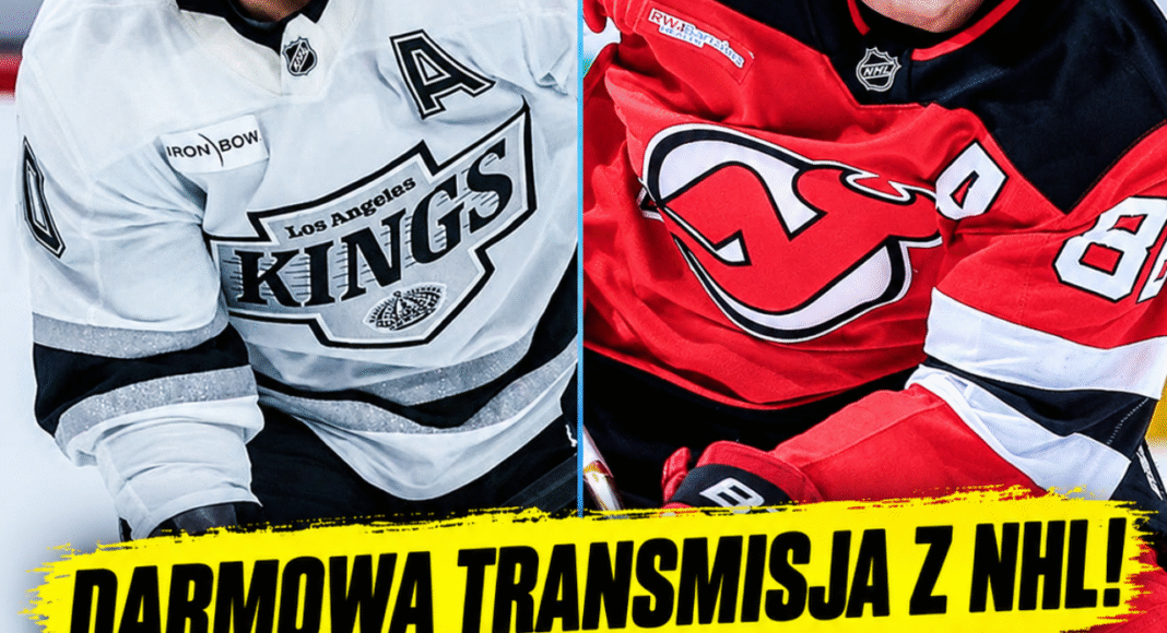 Darmowa transmisja z NHL! Dziś o 21:30. NJ Devils – LA Kings. Jak oglądać?
