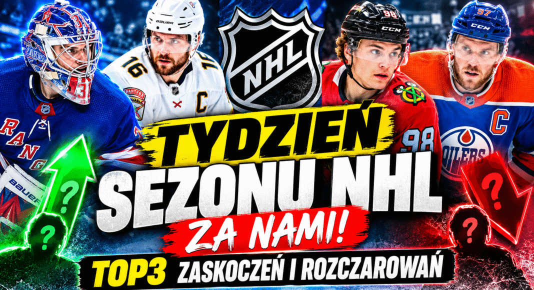RADIO 274. TYDZIEŃ sezonu NHL za nami! TOP3 zaskoczeń i rozczarowań